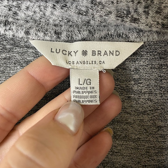 Lucky Brand Open Sweater Size L - Picture 2 of 6